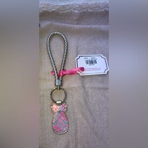 NWT ~ Lilly Pulitzer Key Ring w/ Pineapple